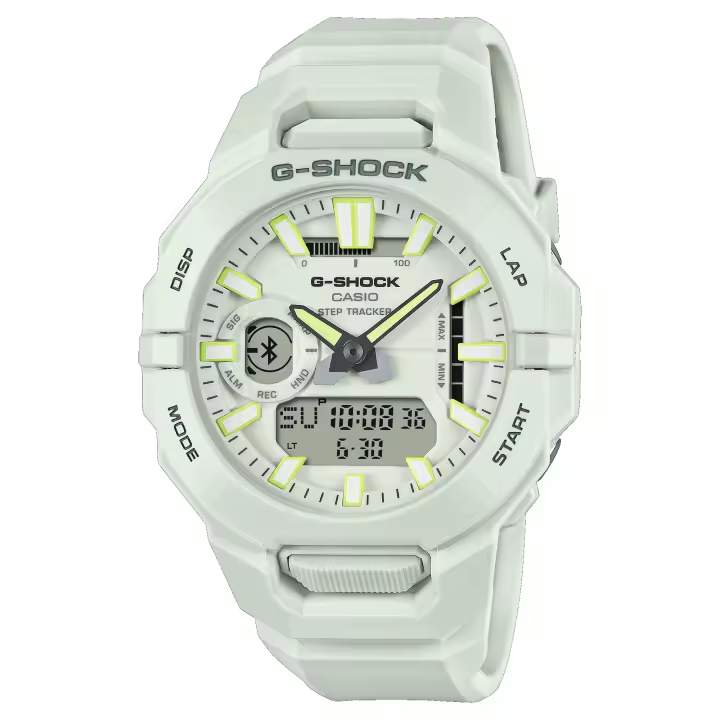 Reloj G-SHOCK GBA-950-7AER G-SQUAD Hombre Deportivo Blanco Sumergible (200m) - 1