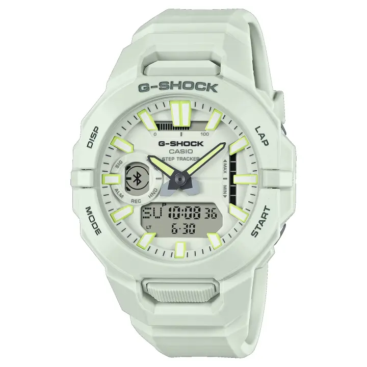 Reloj G-SHOCK GBA-950-7AER G-SQUAD Hombre Deportivo Blanco Sumergible (200m) - 1