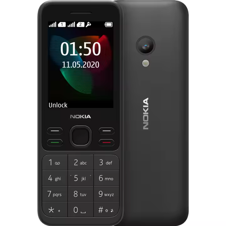 Nokia 150 , 2020 NG TA-1235 telefono movil clasico , libre, NEGRO - 1