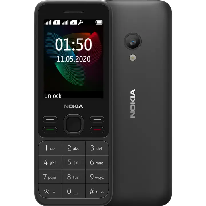 Nokia 150 , 2020 NG TA-1235 telefono movil clasico , libre, NEGRO - 1