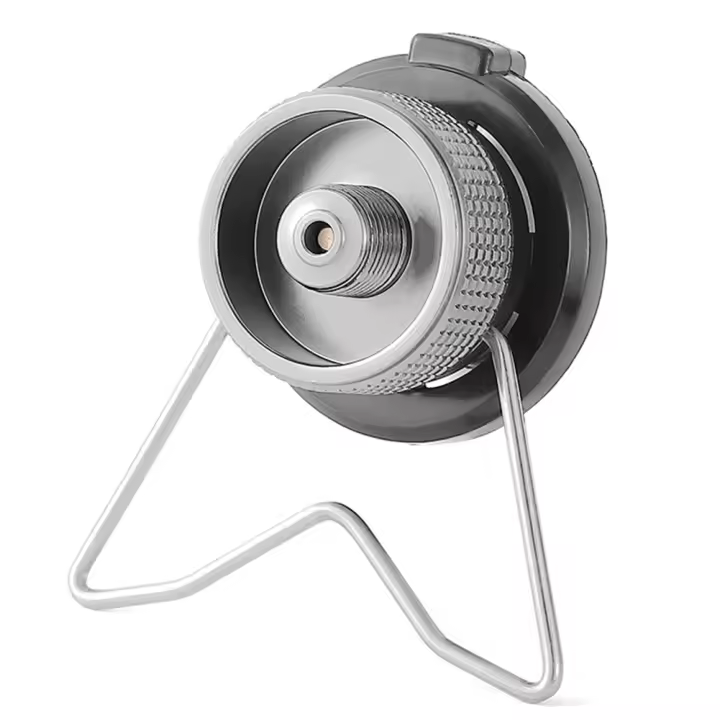 Kit De Inflado De Tanque De Gas Para Camping Adaptador De Recarga Butano Con Válvula De Cilindro Herramienta De Aluminio No Desechable - 1
