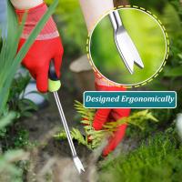 Herramienta De Poda Manual En L Para Jardín Raspador De Malezas De Acero Inoxidable Herramienta De Jardinería Antideslizante De Largo - details 2