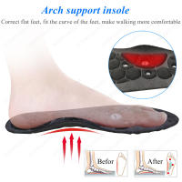 Suela De Zapato Con Masaje Magnético Relajante Ortótica Para Pie Soporte De Arco Para Caminar Cuidado De La Salud Confort Y Alivio Del Dolor - details 6