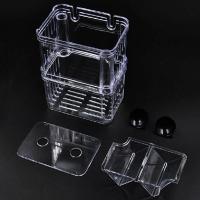 Incubador De Acuario Multifuncional Para Crecimiento De Peces Transparente 1L Con Doble Capacidad Para Guppies Y Reproducción De Peces - details 14