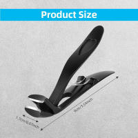 Cortauñas en ángulo para personas mayores, Cortauñas ergonómicas para uñas gruesas, Regalo de cortaúñas de acero inoxidable - details 0