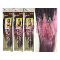 CasaSofia- X-Pression Ultra Braid Pre-Stretched (3 paquetes)  X-PRESSION 100% KANEKALON PRÉ-PEIGNÉ 2X, Cabello sintético para trenzar.  Pelo trenzas africanas. Disponible  30 Colores - details 15