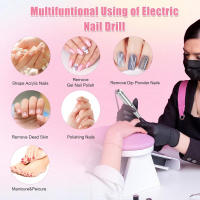 Máquina De Manicura Eléctrica Recargable 45000RPM Para Uñas De Gel Pulidora De Uñas Para Hogar Y Salón DianaBeauty - details 4