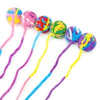 6 Pack Juguetes Para Gatos Interactivos Bolas De Lana De 20 Pulgadas Con Campana Pelota Grande De 2 Pulgadas Juguetes Para Gatos En Interiores - details 2