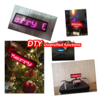 Pantalla LED Recargable Bluetooth Digital Para Badges Insignia DIY Con Mensaje De Desplazamiento Mini Pantalla De Nombre LED Programable - details 6