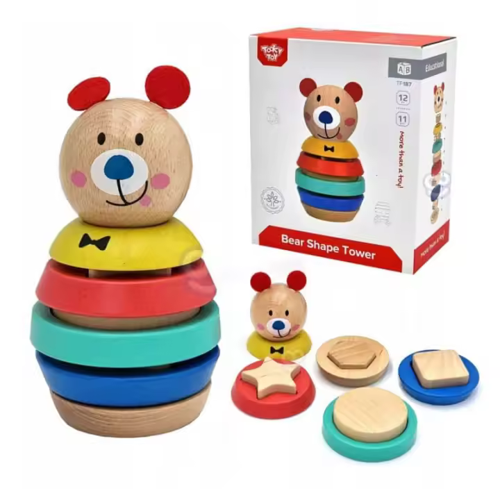 Tooky Torre Apilable Osito TF187 #N - Colecciones de Juegos - 1