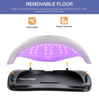 Secador De Uñas LED UV Con 69 LEDs Lámpara Para Curar Todo El Pólen De Uñas Con Sensor De Movimiento Herramienta Profesional De Manicura Para Salón - details 3
