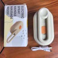 Cepillo De Baño Para Perros Y Gatos Con Spray Anti-Deslizamiento Cepillo De Pelaje Para Mascotas Eliminador De Pelo Plástico - details 7