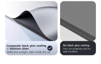 Parabrisas Antisol Para Tesla Model 3 Highland Model Y 2016-2024 Protector De Calor Y UV Visera Accesorios De Coche Material 100% Poliéster - details 17
