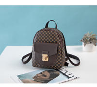 Nueva Mochila Para Mujer Moda Casual Con Estampado Cierre De Puntera Pequeña Mochila De Libros Material PU Con Lining De Poliéster - details 16