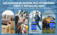 Carro de Compra Plegable Ligero con Bolsa Termo, 4 Ruedas Resistentes, 40 Litros, 105x30x39cm - details 2