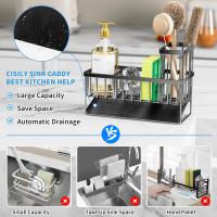 Organizador para fregadero de Cocina, soporte de Esponja para fregadero de Cocina, Organizador de fregadero de Cocina - details 1