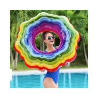 Flotador para Piscina - Modelo Arcoíris - Máximo 100 kg - 115 cm - Vinilo - A partir de 3 años | XHC BRICO - details 2