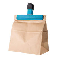 LMETJMA Grande Bolsa De Alimentos Con Clip Plástico Tamaños Variados Sello Tightly Grip Para Café Pan Bolsas KC0327 - details 5