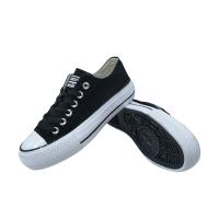 ANDY-Z  AW0164 Negro Zapatillas de lona  negro para  mujer.  plataforma suela - details 0