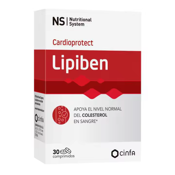 Ns Cardioprotect Lipiben 30 Comprimidos - 1