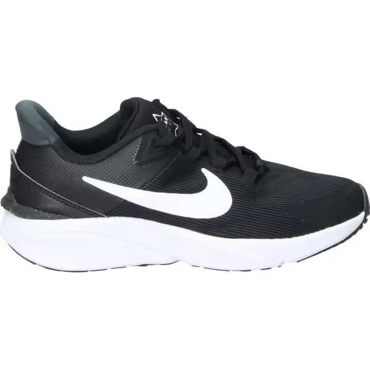 NIKE | Deportivas Nike Star Runner 4 para Mujer - Zapatilla Running en Color Negro – Zapatilla Deportiva con Cierre de Cordones - Para Correr - Modelo DX7615-001 - 1