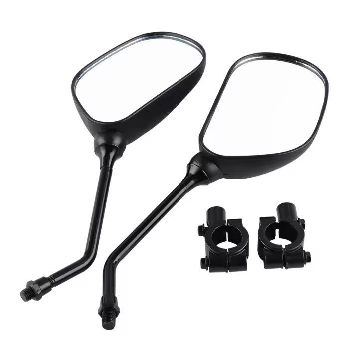 Espejo Retrovisor Universal Para Motocicleta Y ATV Hilo Regular M10 Espejo De Retrovisores Para Vehículos Eléctricos - 1