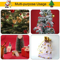 Cordón Metálico De Color Plata Y Oro Para Adornar Árbol De Navidad Hilo De Joyería Para Manualidades Y Decoración De Regalos - details 4