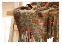 Manta Boho Azteca Baja Estilo Geométrico Tapiz Colgante Para Sofa Cubierta Slipcover Decorativa De Poliéster/Celulosa Manta Portátil Para Adultos - details 22
