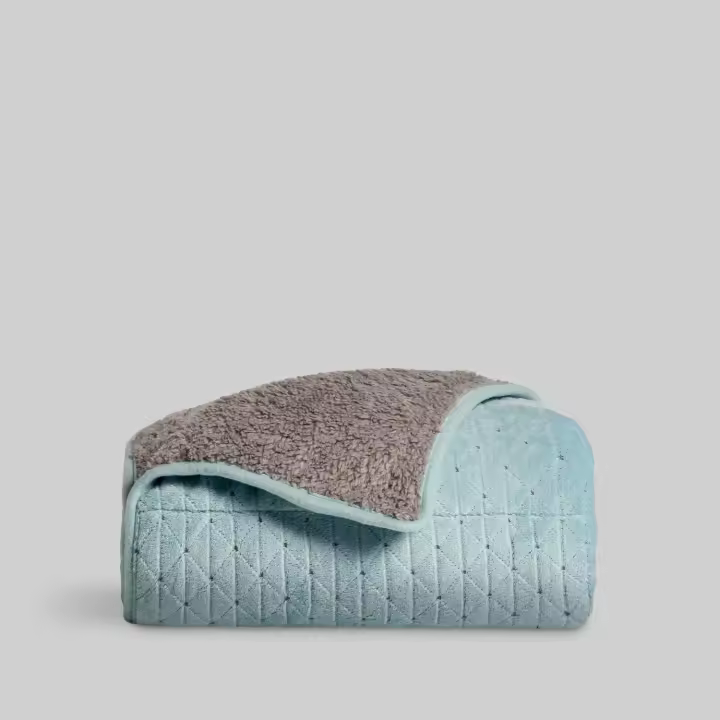 Manta Estela Verde LlarTextil - Perfecto para abrigarse - 1