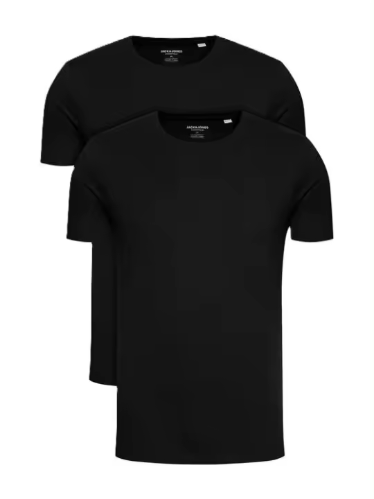 Jacbasic Crew Neck Tee Ss 2 Black Fa2024 - 1