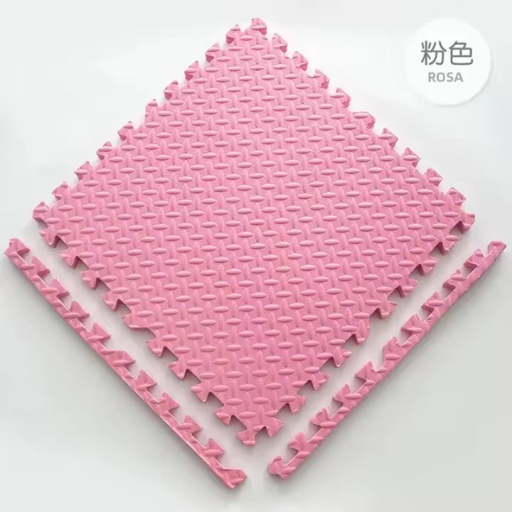 16Pcs Puzzle Mat Para Niños Alfombra De Juego Para Bebés Esponja Protección Del Piso Para Ejercicio En Casa Características Especiales: Material De Esponja Seguro Para Niños - 1