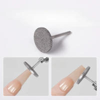 Cabeza De Perforación De Diamante Para Uñas Y Pies Metálica De Salón Remover Callos Y Muñecos Con Broca Eléctrica - details 2