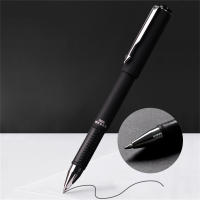 Bolígrafo De Gel WQN Con Punta De 0.7mm Fina Y Suave Tinta De Alta Calidad Para Firma Y Oficina Color Carbono Negro Y Azul - details 3
