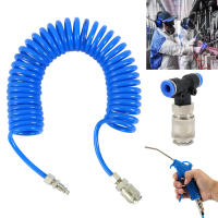 Pistola De Aire a Blow Gun Limpieza Con Boquilla Y Tubo Pneumática Herramienta De Limpieza Compatible Con Compresor Color Azul Tamaño 13.5X9.5cm - details 0