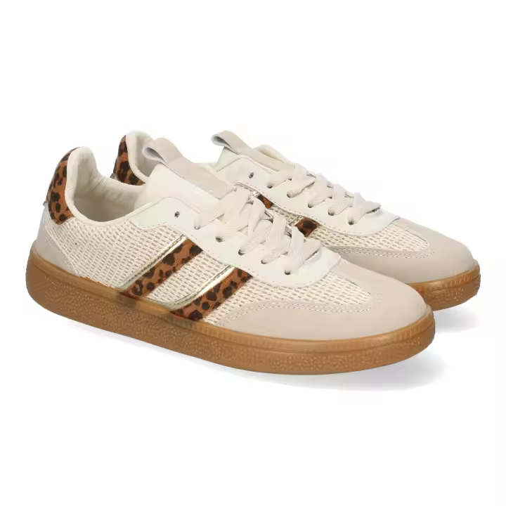 PuntoSalao Deportivas planas cómodas para mujer estampado animal TT-83 - 1
