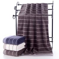 Juego De 3 Toallas De Baño De Algodón 100% Algodón Suave Y De Secado Rápido Calidad Hoteles Toallas De Baño De Lujo Rectangulares Tejidas - details 12