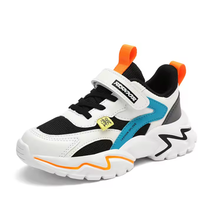 Zapatillas De Deporte Para Niños SNORW Malla Transpirable Cómodas Para Caminar Y Correr Al Aire Libre Zapatos Casuales Para Estudiantes Tamaño 7-13 Adecuados Para Todas Las Estaciones - 1