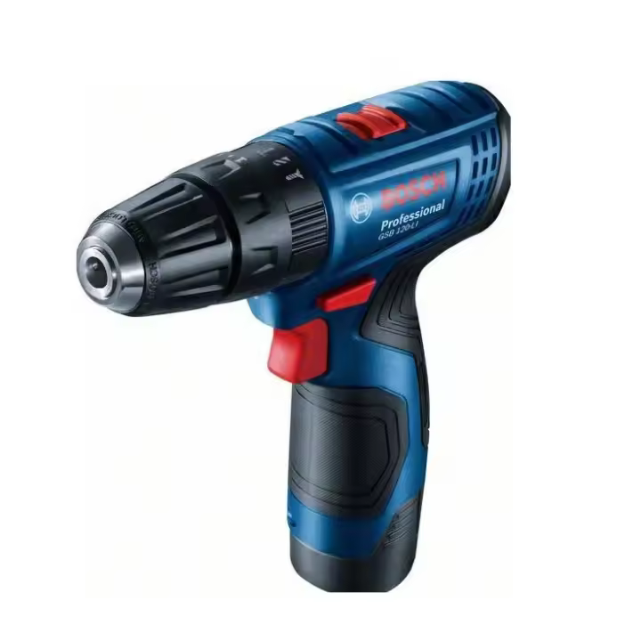Bosch wiertarko-wkrętarka udarowa 12v 30/14nm 2x2,0ah walizka gsb 120-li - 1