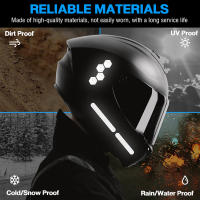 Pegatina Reflejante Para Motocicleta Negro Alta Calidad Para Casco Y Coches Cinta Reflejante Para Bicicletas Y Remolques Protección Decorativa Impermeable - details 3