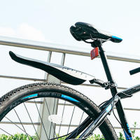2pcs Guardabarros De Bicicleta MTB Para Ruedas Delantera Y Trasera Accesorios De Bicicleta Protección Contra Barro Y Tierra Piezas De Bicicleta - details 2