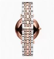 Reloj AR1677 Hombre - Acero Inoxidable, Esfera Plateada Bicolor, Diseño Clásico Retro - details 1