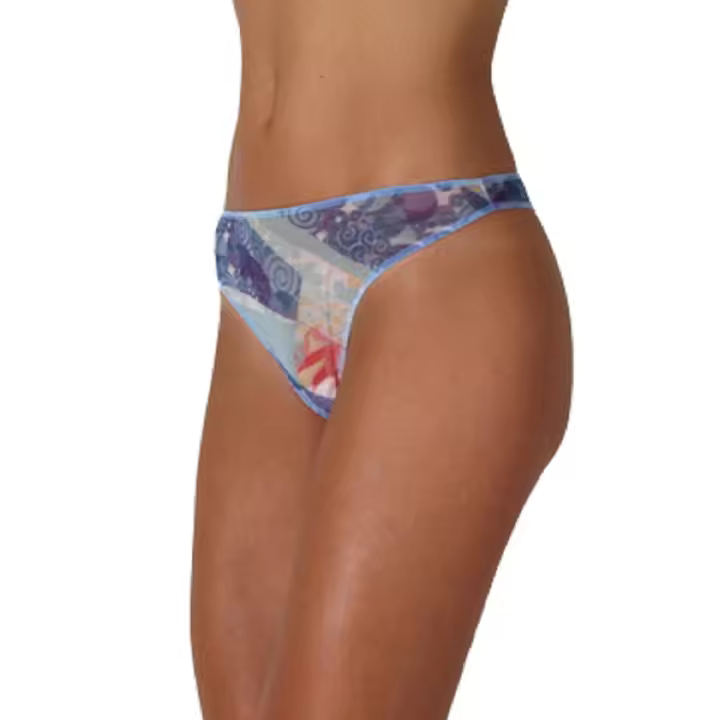 TANGA DE MUJER ESTAMPADO 802/505 YOU LOVE ME (PACK DE 3 UNID.) - 1