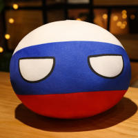 Muñeco De Peluche Divertido De 10cm Polandball Colgante De Países Juguetes De Peluche Incluye USSR USA FRANCE RUSSIA UK JAPAN GERMANY ITALY Para Adultos Y Adolescentes - details 6