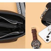 Bolso Bandolera Mujer pequeño Moda Bolso Mujer Bolso de Hombro de Cuero con Compartimento con Cremallera Bolso Bandolera Mujer - details 0