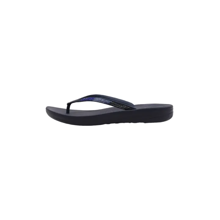 Fitflop IQUSHION OM BRE SPARKLE FLIP - FLOP S Sandalias Planas Mujer Azul - 1