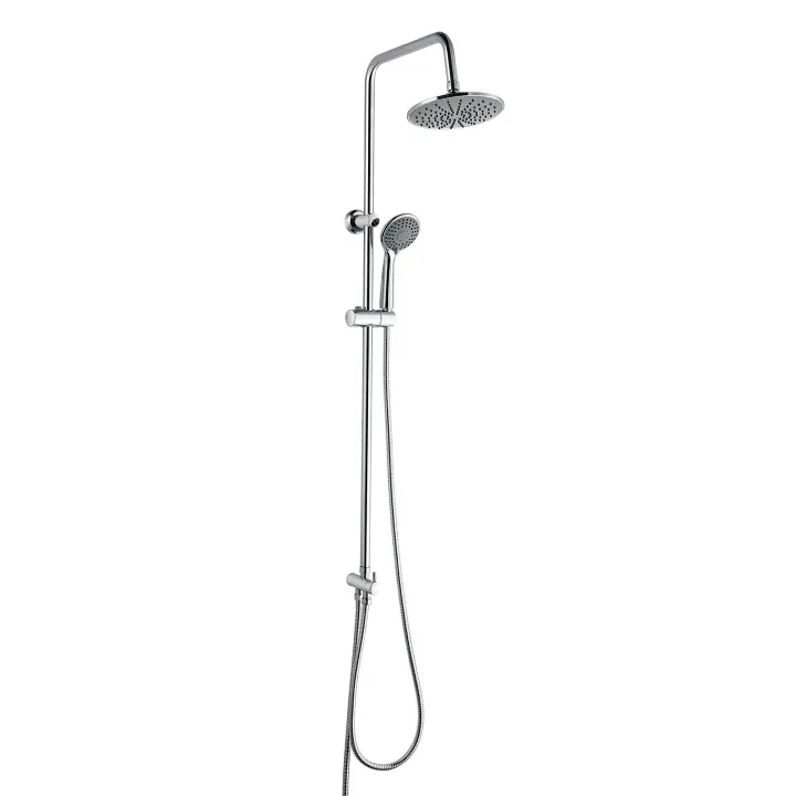 K2O Columna de Ducha sin Grifo K2O Chillout Cascade 96,5cm de Acero Inoxidable con Rociador y Ducha de Mano con 3 Posiciones - 1