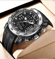 Reloj Militar Digital Para Hombre FOXBOX 50m Impermeable Con Pantalla LED Reloj De Pulsera Deportivo Cuarzo Grande Reloj Masculino - details 11