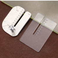 Herramienta Auxiliar De Talla En Cuero Con Punzón Y Herramienta De Acampe De Borde Chamferado R5 R10 R15 R20 Para DIY - details 6