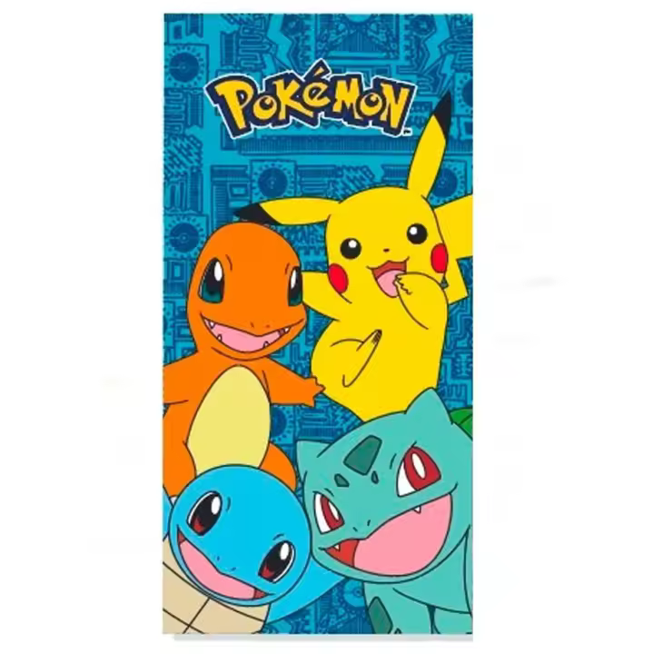 TOALLA PLAYA MICRO NIÑO POKEMON 70*140CM - 1
