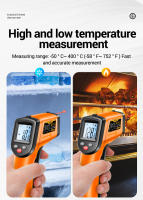 ANENG TH201 Termómetro Infrarrojo Digital Muestrador De Temperatura En Grados Celsius Termómetro No Contacto Sensibilidad Alta Para Uso Industrial - details 4